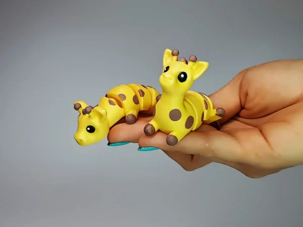 可動キリンフィギュア 3Dプリント フレキシブルアニマル