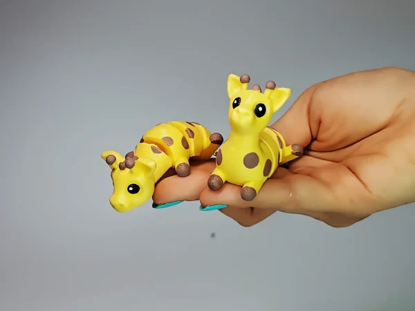 可動キリンフィギュア 3Dプリント フレキシブルアニマル