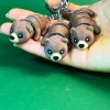 可動クマフィギュア 3Dプリント フレキシブルアニマル