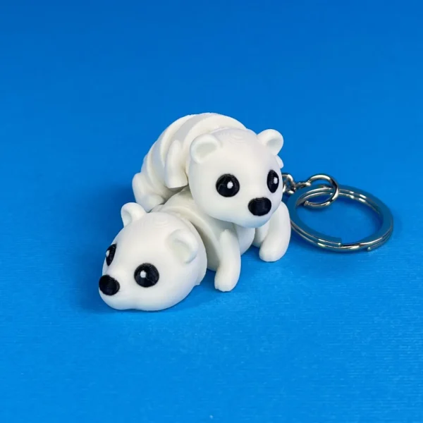 可動クマフィギュア 3Dプリント フレキシブルアニマル