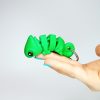 可動カメレオンフィギュア 3Dプリント フレキシブルアニマル